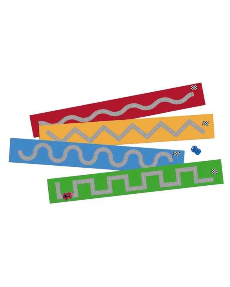 a group of colorful rectangular objects