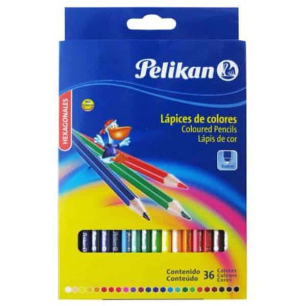 Premium Pelikan 36 Color Pencil Set - Vibrant, Richly Pigmented, Break-Resistant Art Tools with Superior German Craftsmanship - Ideal for Professional Artists and Beginners