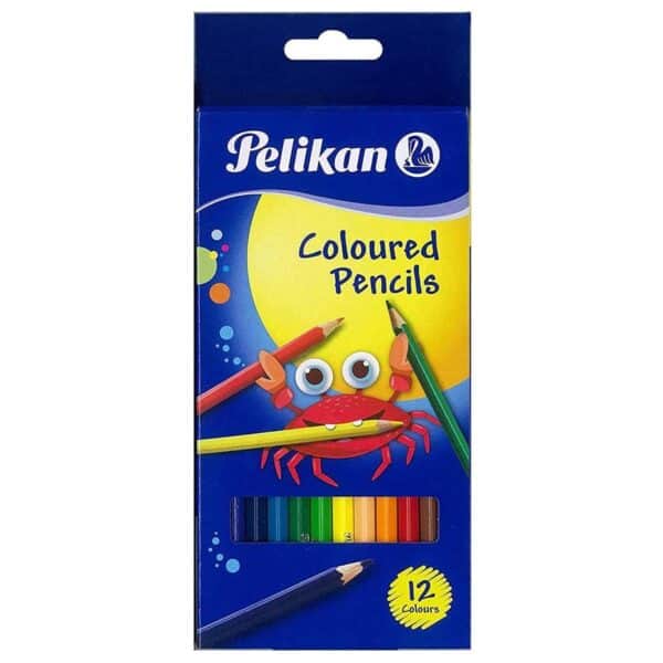 Premium Pelikan 12-Pack Colored Pencils: High-Quality, Break-Resistant Art Tools for Vibrant Drawing and Coloring