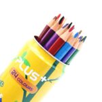 Y-Plus Forest Triangle 24 Colored Pencils In Metal Tube