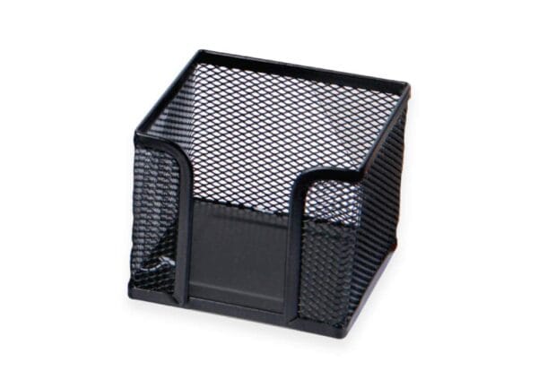 Foska 9.8 X 9.8 X8cm Mesh Metal Memo Tray - Ideal for Office and Home Use