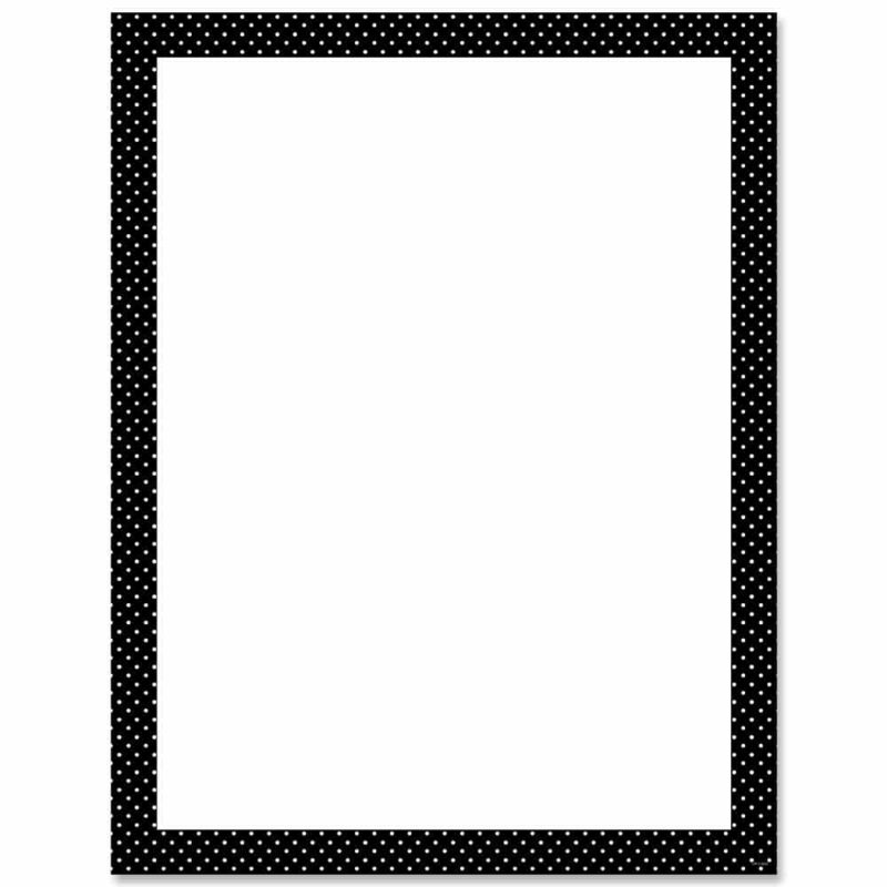 Creative teaching press the sophisticated style of this core decor blank chart is great for a variety of settings, including the classroom, an office, a , a daycare, a college dorm and more! This blank chart is perfect for making classroom signs and posting classroom messages! The subtle black and white polka dots give this chart a modern design. Chart measures 17" x 22"
back of chart includes reproducibles and activity ideas.  
