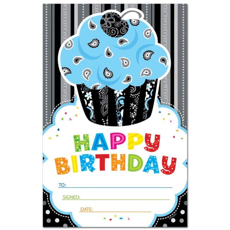Creative teaching press make birthday celebrations extra special with this stylish award! It's easy to personalize and will become a memento that students and their parents will treasure. Goes great with ctp 0962 bw collection our class birthdays chart 30 awards per package 5 ½" x 8 ½"