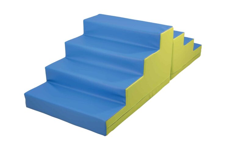Dynamis size: 140x60x37 cm made of solid foam and thick leatherette. The set contains 2 pieces
