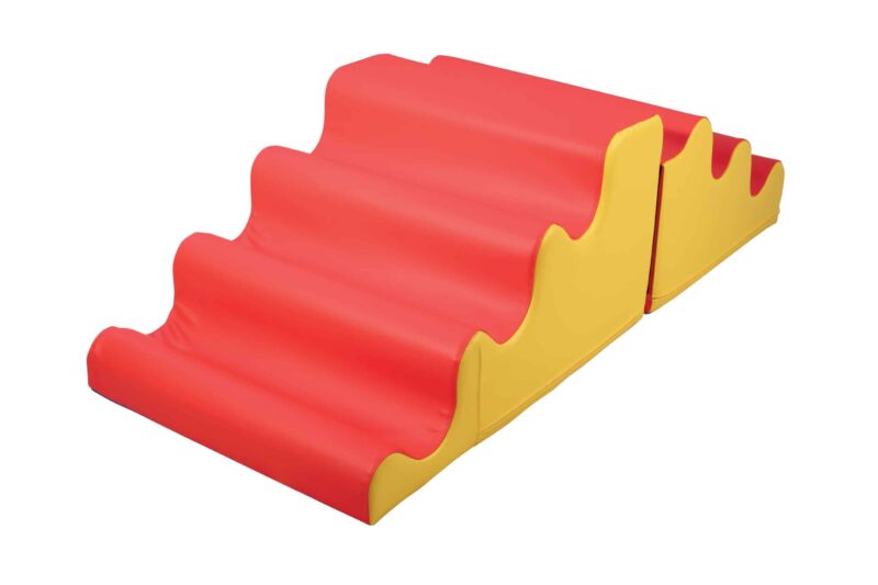 Dynamis size: 140x60x40 cm made of solid foam and thick leatherette. The set contains 2 pieces