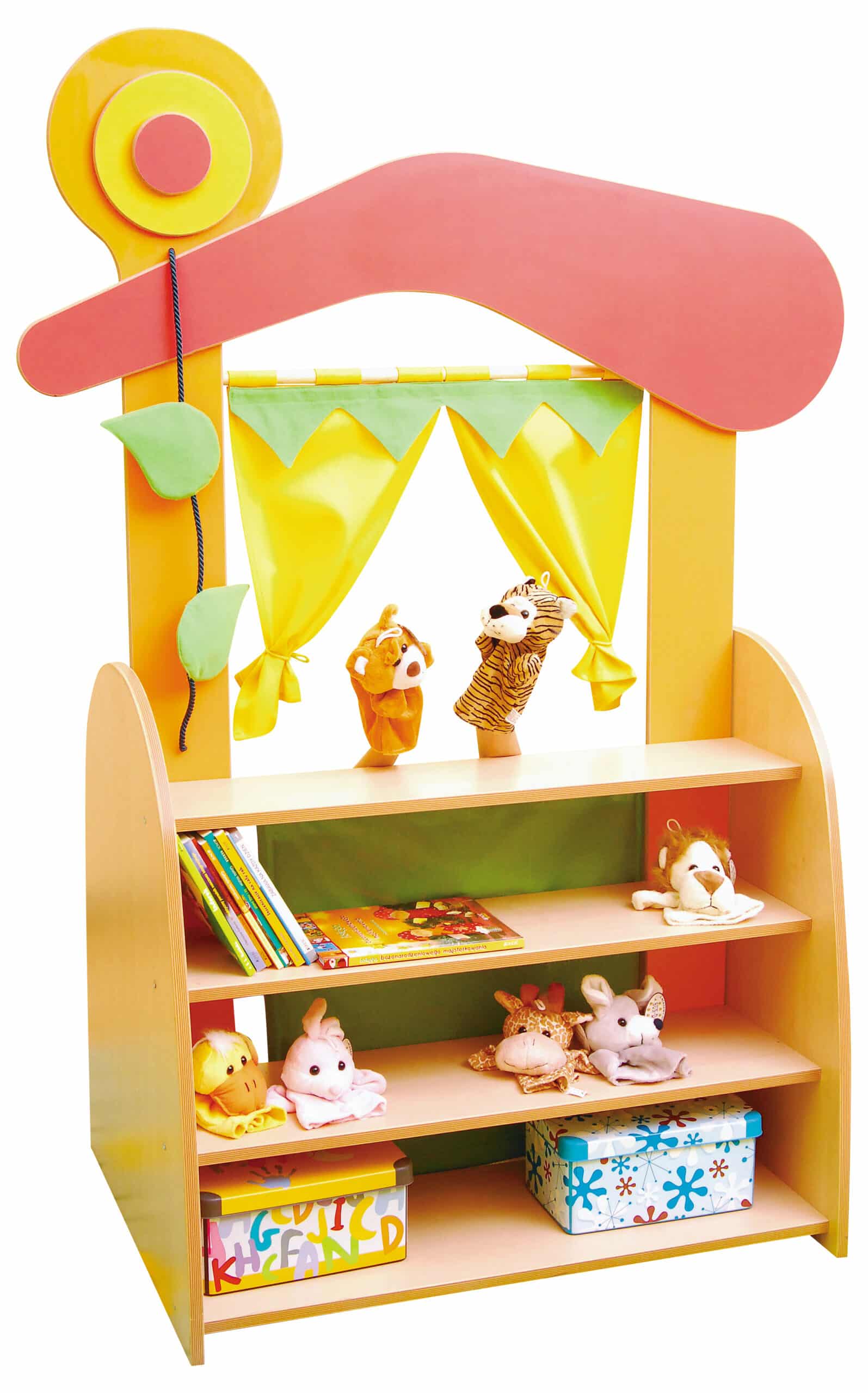 BAM-100097 Cubbyhole Play Table + theater Set - Image 1