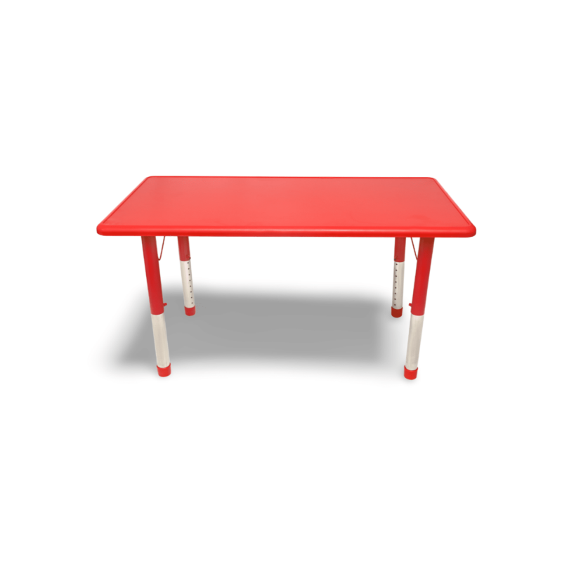 Yucai size: 120x60x37-60cm tabletop material:wood table legs material: steel available color: red, yellow, blue, green
