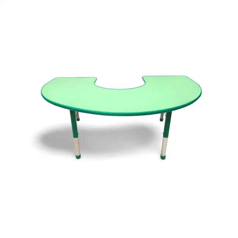 Yucai size:180x120x37-60cm   tabletop material: wood table legs material: steel available color: red, yellow, blue, green