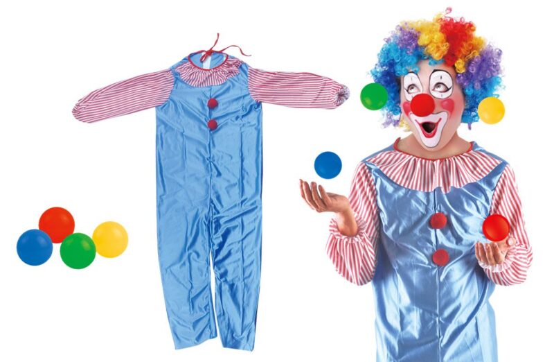 Mkt clown cosplay costume 3-6 years