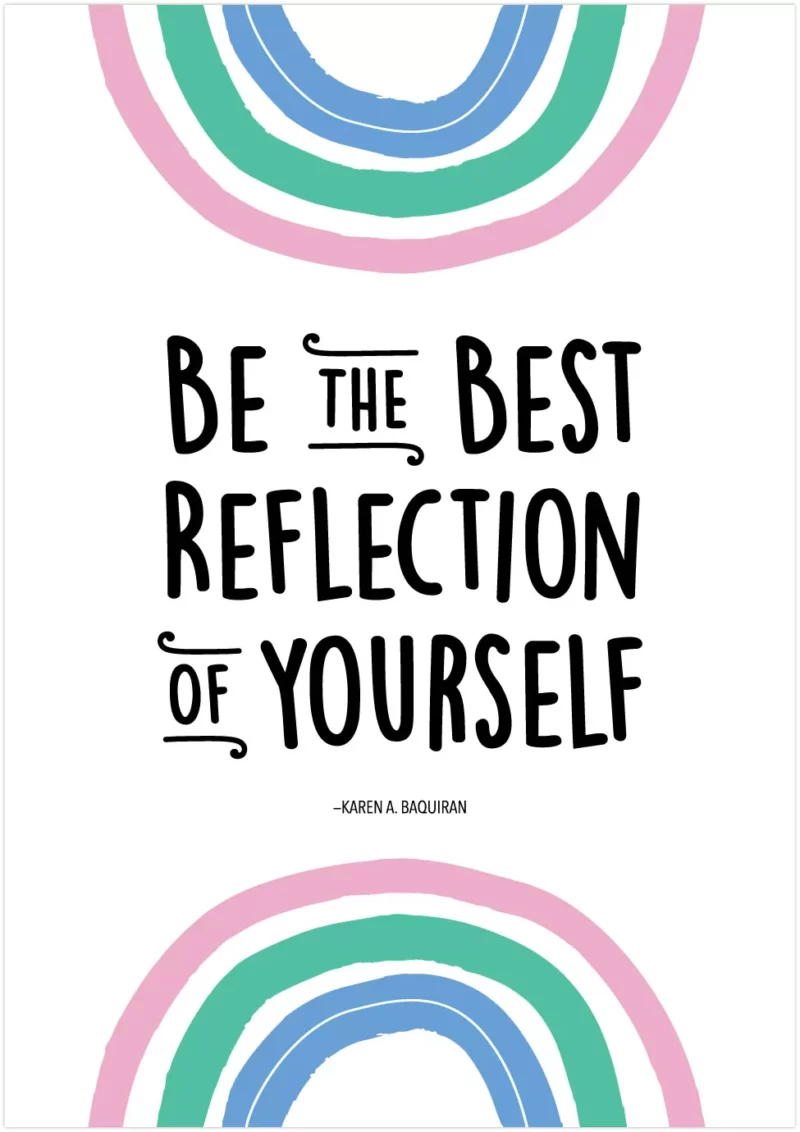 Creative teaching press <p>add character and inspiration to any space with the thoughtful words and uplifting art on this rainbow doodles motivational poster. </p><p>be the best reflection of yourself. </p><p>with their encouraging messages and bright colors, inspire u motivational posters can be used in a school classroom, church, home, college dorm, or anywhere a little inspiration is needed. </p><ul><li>poster measures 13 3/8" x 19"</li></ul>