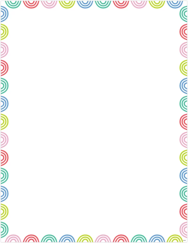 كريتف تيتشيج برس أضف اللون حيث تحتاج إليه مع اللوحة الجدارية الرينبو دودلز! الرينبو الملونة مزينة بحلقات الرسم لخلق تصميم جديد وسهل الاستخدام في أي مكان. مثالي للاستخدام في أي مدرسة أو منزل أو مكتب. نصيحة المعلم: استخدم هذا المخطط الفارغ لصنع مخططك الأساسي! المخطط يبلغ 17 × 22 بوصة. ويشمل الجانب الخلفي من المخطط النسخ المتطابقة وأفكار النشاط.