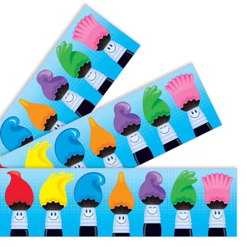 Trend enterprises bring out the playfulness as you accent displays, inspire creative expression, decorate crowns, group students, send messages, and decorate for parties. Multiple designs per pack - let your creativity soar! Precut and ready to use. Most pieces about 3" tall.
