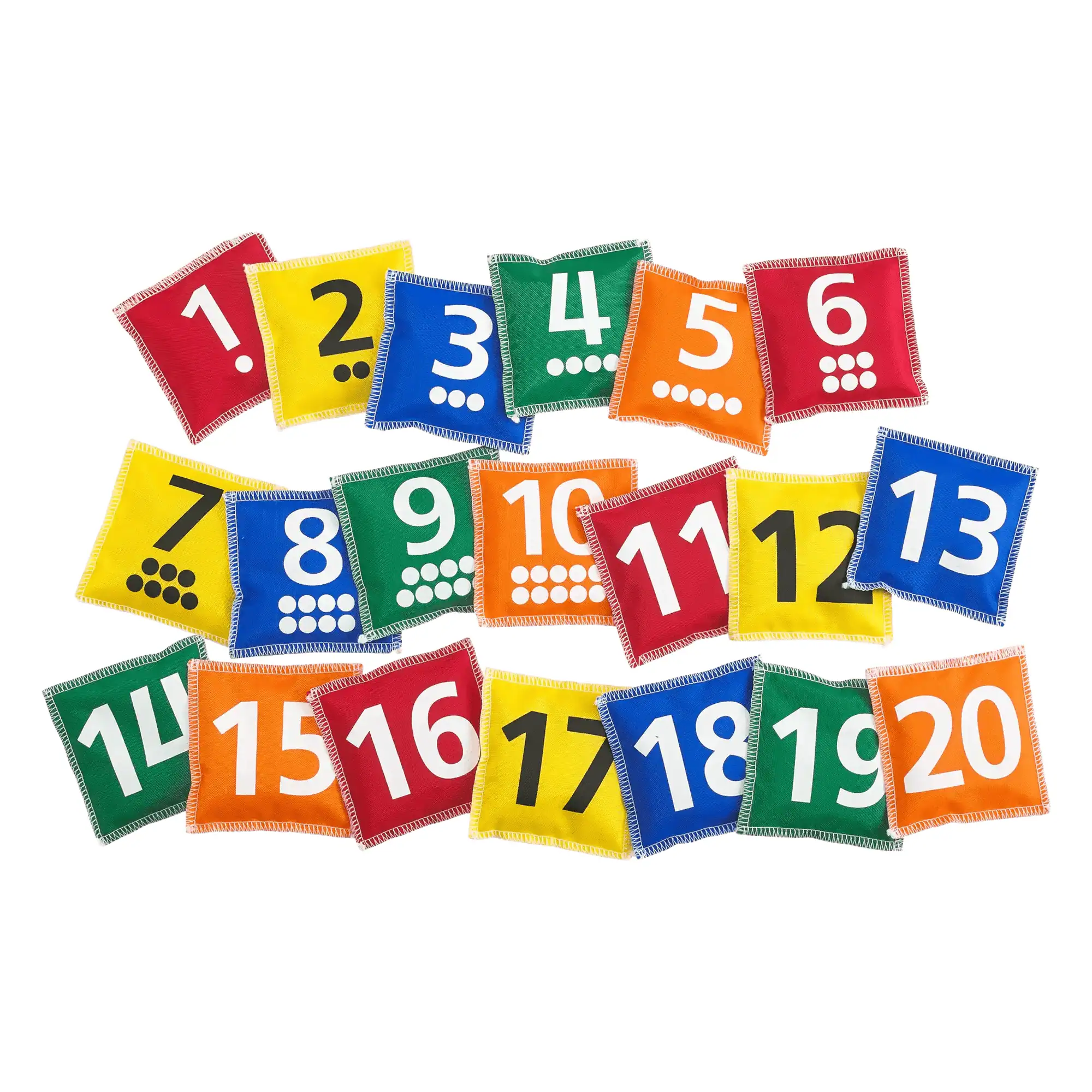 39f944e7-525f-4e28-98d0-0fc5a239faef Number Bean Bags 1-20 - Image 1