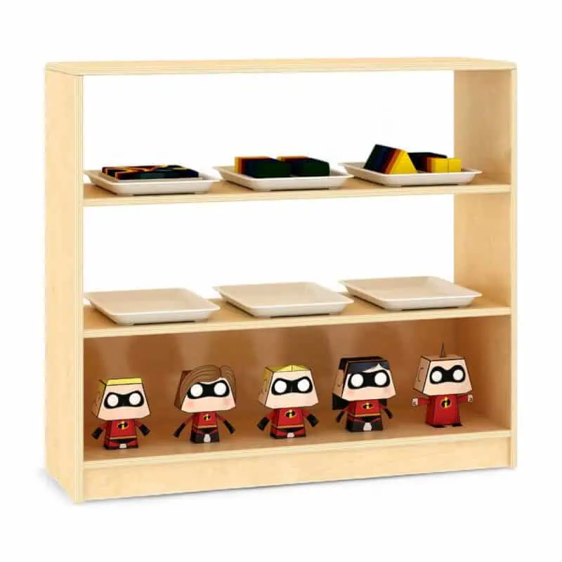 Premium Wooden Children's 3-layer cabinet - Image 1