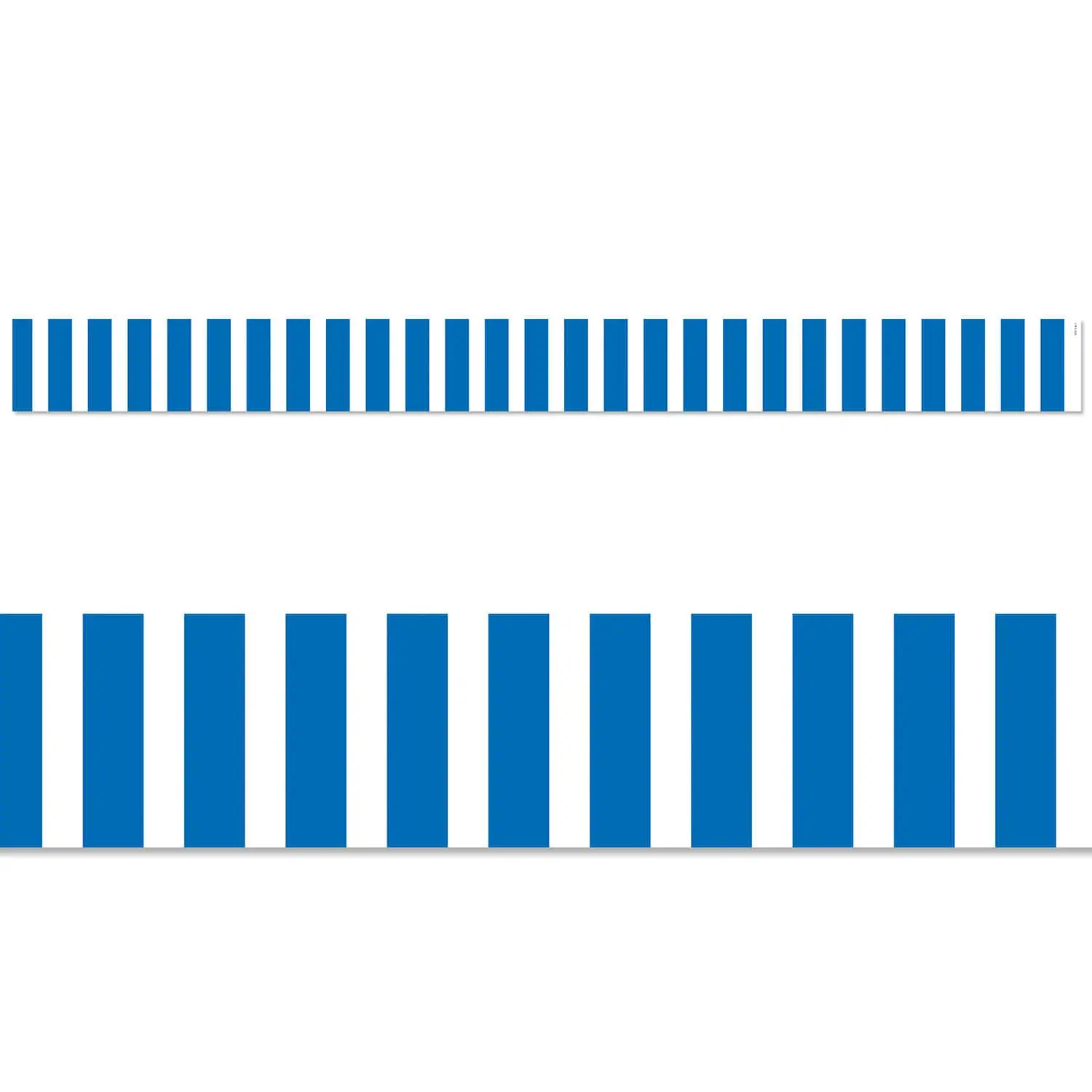 10498.jpg Royal Blue Bold Stripes Border (Core Decor, Ez Border) - Image 1