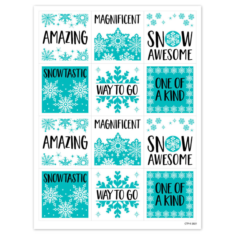 Snowflakes Stickers - Image 1