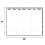 Buffalo Check (Core Decor) Calendar Chart - Image 2