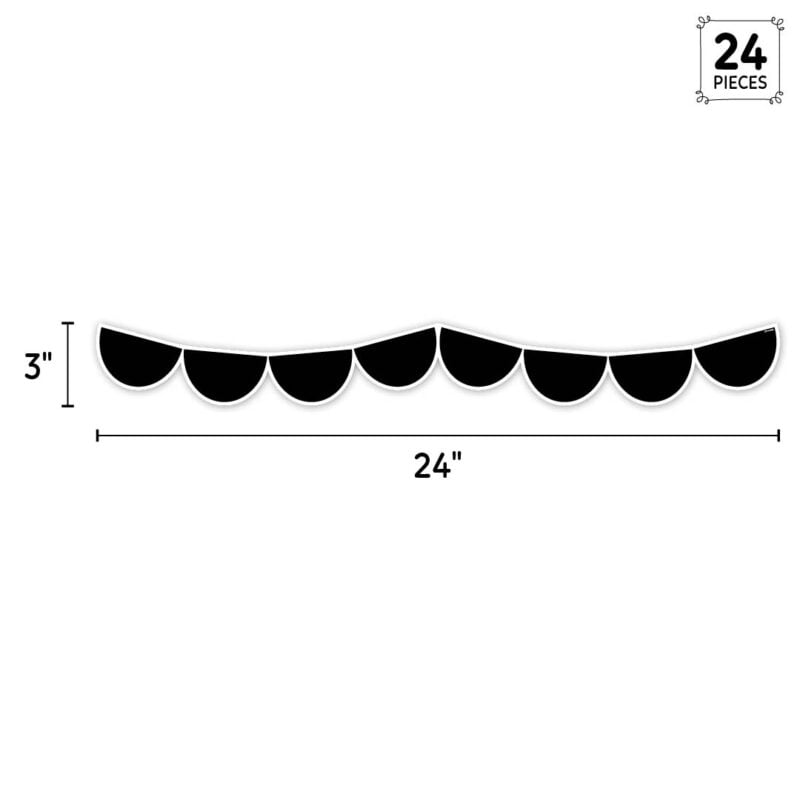 Black Half-Dots (Core Decor, Ez Border) - Image 2