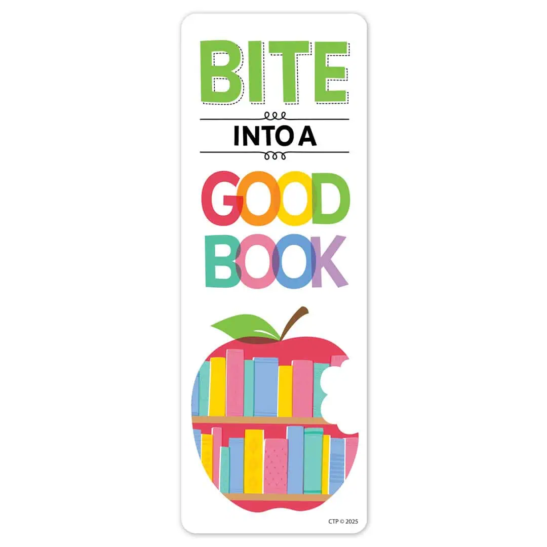 11034_1.jpg Bite Into… (Apple Time) Bookmark - Image 1
