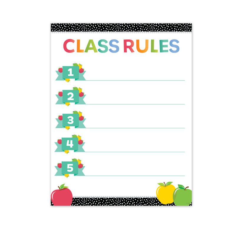 Class Rules (Apple Time) Chart - Image 1