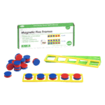 Colorful magnetic addition and number development educational toy for kids.