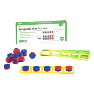 Colorful magnetic addition and number development educational toy for kids.