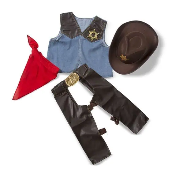 Cowboy costume accessories for children
