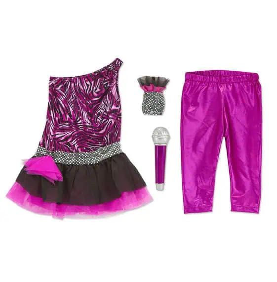Colorful dress-up outfit for kids