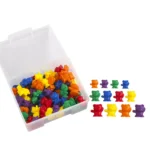 دببة العد للحقيبة المدرسية (96 قطعة)