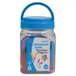 ⁦حصى قوس قزح الشفاف للأطفال⁩ - الصورة ⁦3⁩