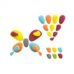 ⁦حصى قوس قزح فن بلاي⁩ - الصورة ⁦3⁩