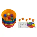 دببة الفرز مع أوعية مطابقة