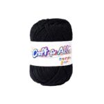 خيط صوف أكريليك 50 جرام - أسود