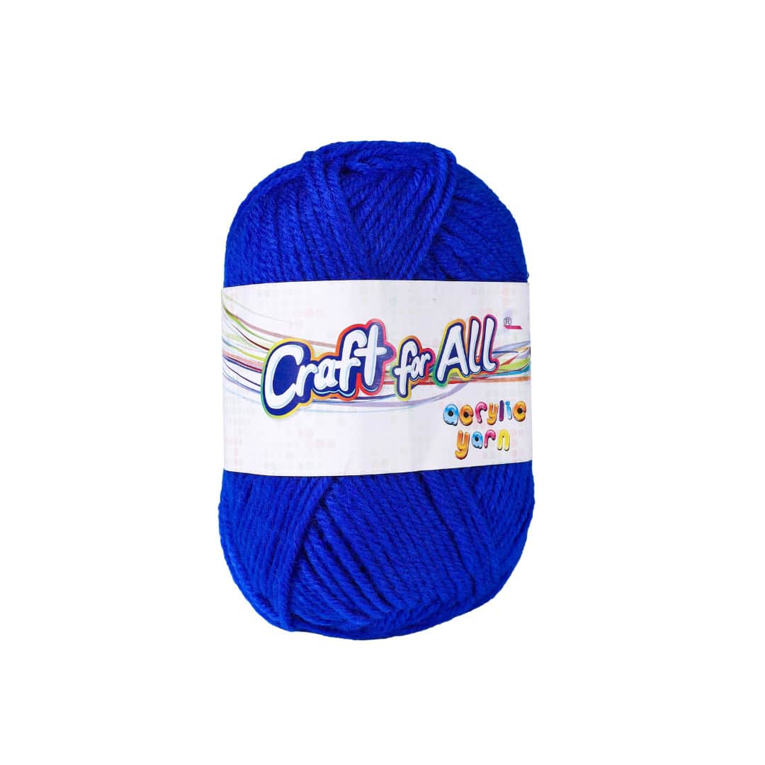 CA-1333 Acrylic Wool Yarn 50G - Dark Blue - Image 1