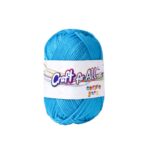 خيط صوف أكريليك 50 جرام - أزرق متوسط