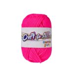 Acrylic Wool Yarn 50G  - Hot Pink