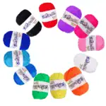 Acrylic Wool Yarn 50G  - Violet - Image 2