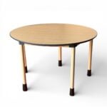 Wooden Deluxe Round Table 120x73-79cm