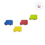 Magnetic Whiteboard Eraser 5 x 7.6 x 2.1 cm - Image 2