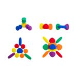 أحجار قوس قزح المصغرة للعب النشط