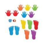 مجموعة الأنشطة الحسية لليد والقدم