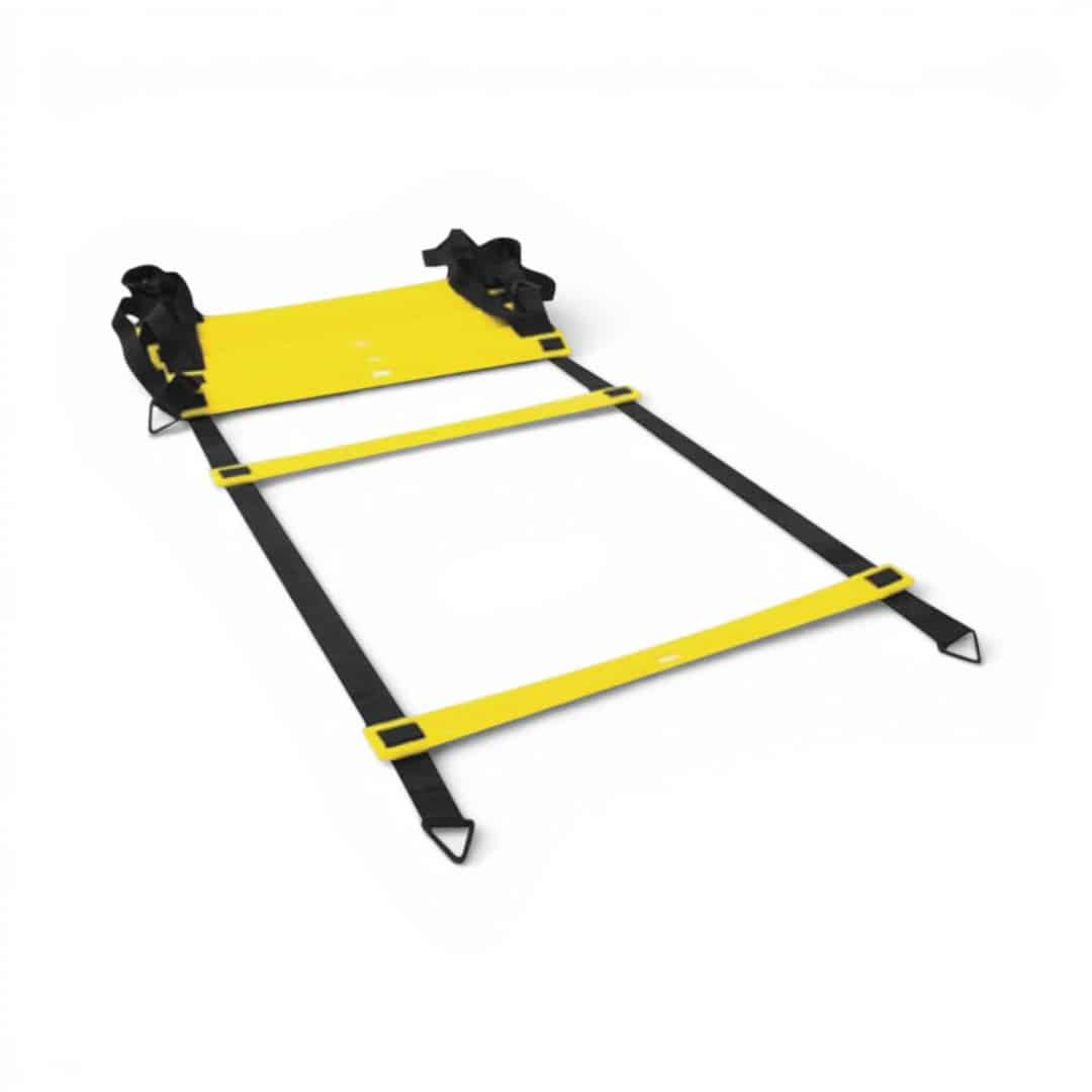 SPE-AGL-SA196-4M.jpg Pro Agility Speed Ladder 4m / 8 Rungs — with Pegs, Hooks & Carry Bag