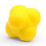 Hexagon Reaction Ball 6.5cm — Silicone Agility & Reflex Training Ball