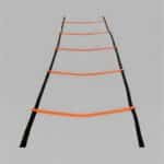 V-Style Fixed Agility Ladder 6m / 12 Rungs — Speed Training with Carry Bag