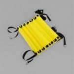 Adjustable Agility Speed Ladder 10m / 20 Rungs — with Pegs, Hooks & Carry Bag