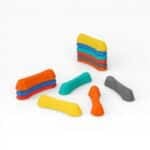 Plank Balance Bridge Set — 8 Straight, 8 Curve & 4 Connectors