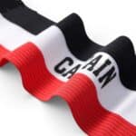 Football Captain Armband (Adult) — Solid Color with OPP Bag