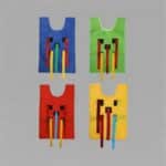 Kids Tail-Pulling Vest — Group Chase Game Sport Vest