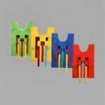 Kids Tail-Pulling Vest — Group Chase Game Sport Vest