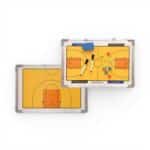 Aluminium Basketball Coach Tactic Board — Magnetic Strategy Board